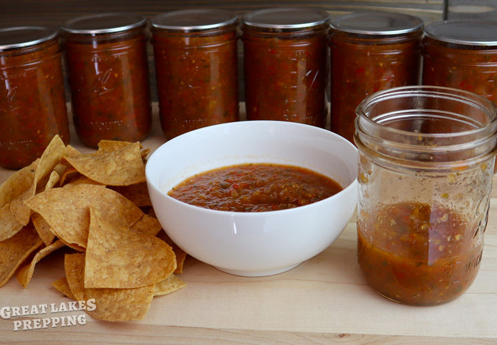 Delicious Restaurant-Style Salsa Canning Recipe