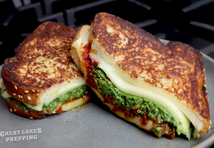 East Side Pesto Melt (The Ultimate Italian Grilled Cheese Sandwich!)