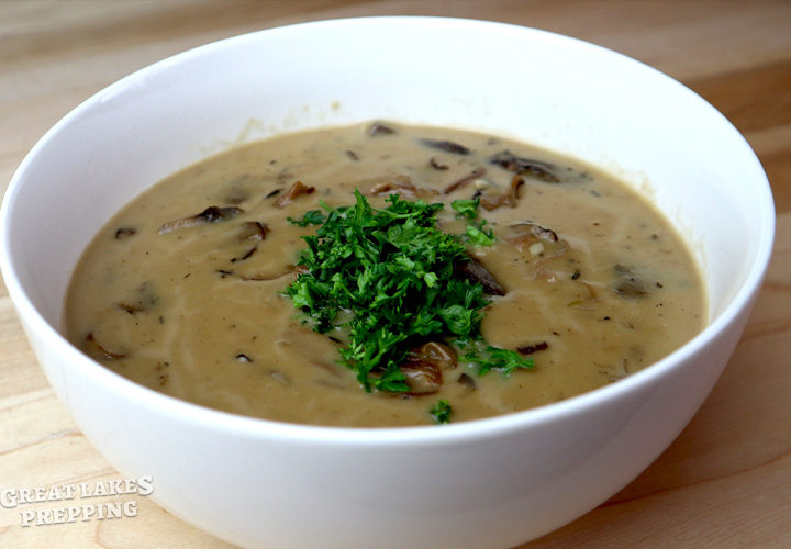 Creamy Wild Mushroom Soup