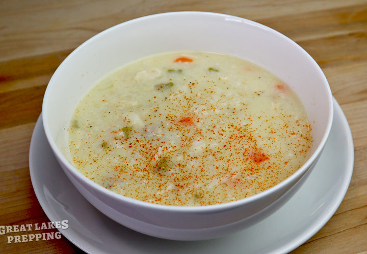 Chicken Lemon Rice Soup (Greek Avgolemono)