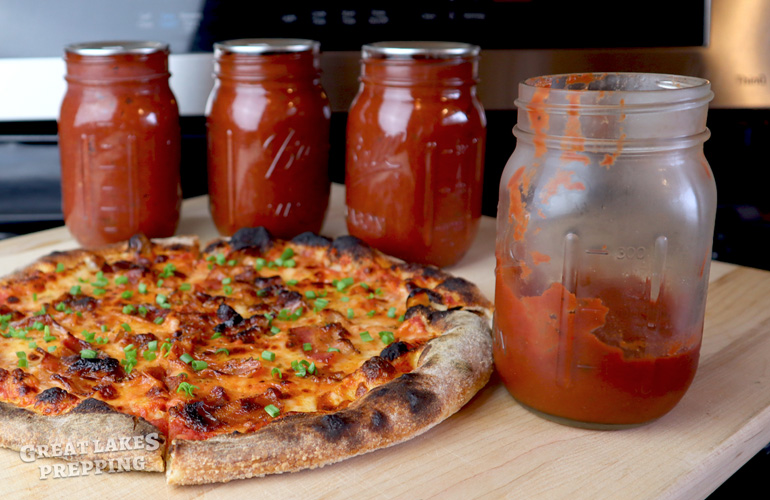 Homemade Pizza Sauce Recipe for Canning