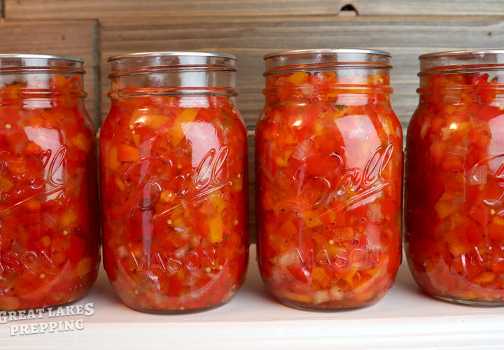 Red Pepper Relish Canning Recipe