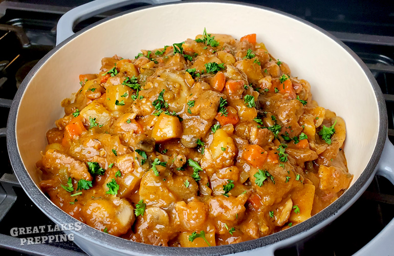 Savory Pork Stew with Vegetables Recipe