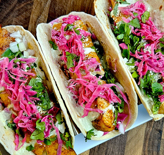 Grilled Walleye Fish Tacos Recipe