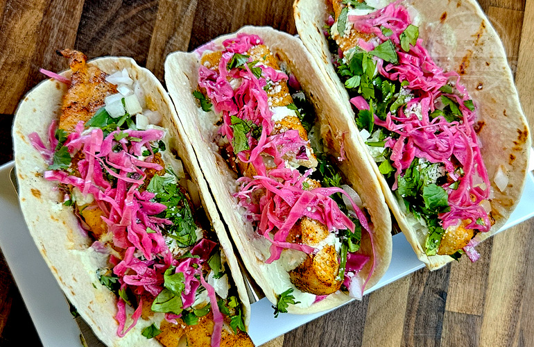 Grilled Walleye Fish Tacos Recipe