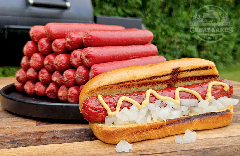 Skinless All-Beef Hot Dogs from Scratch