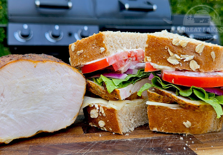 Ultimate Smoked Turkey Breast Club Sandwich