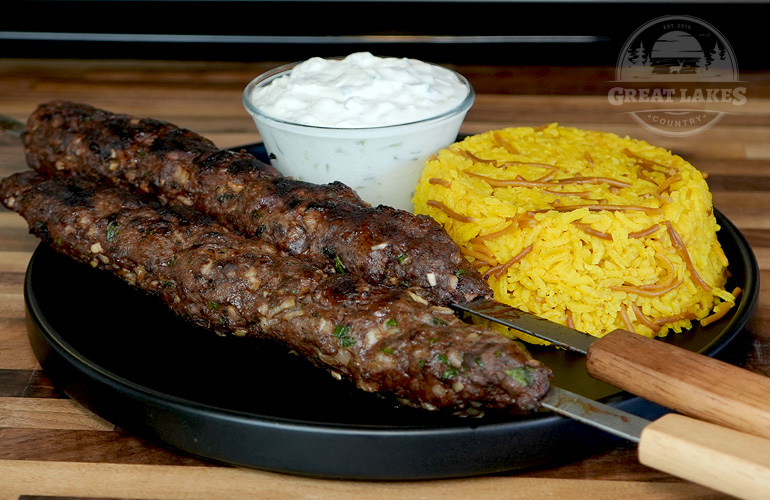 Lebanese Venison Kafta Kebabs Recipe