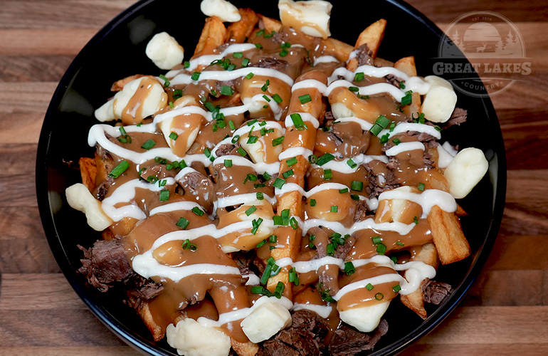 Beer-Braised Venison Poutine Recipe