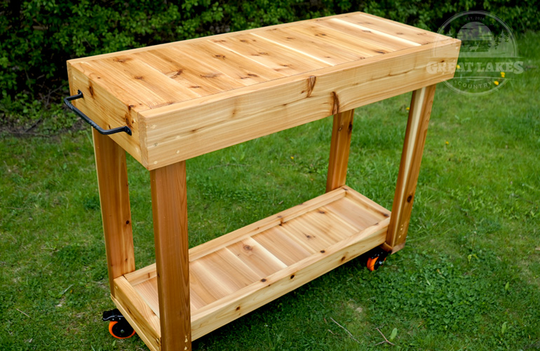 DIY Grill Table – Project Plans & Measurements Guide