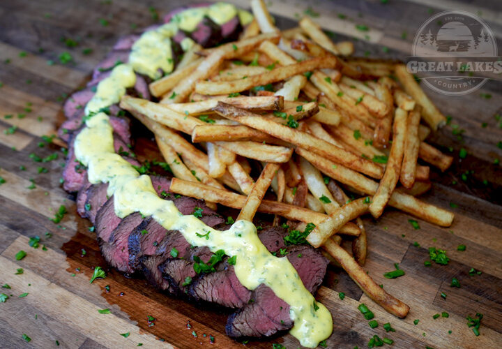 Venison Backstrap Steak Frites Recipe