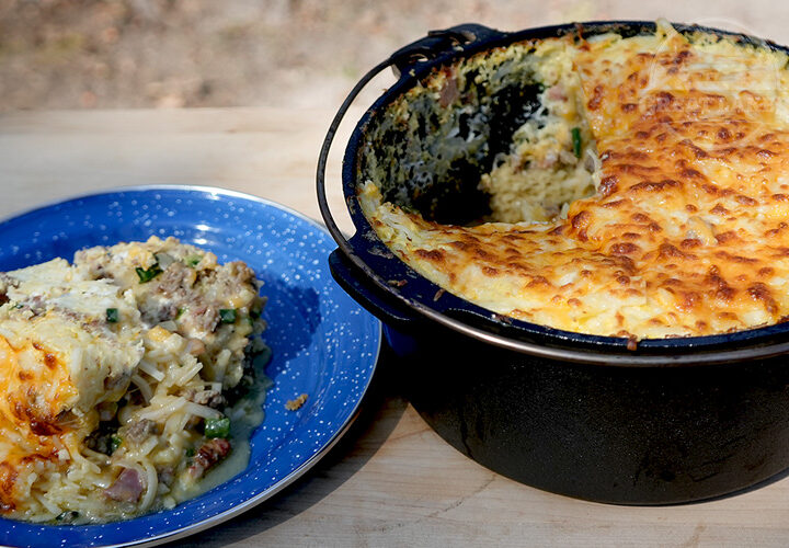Dutch Oven Mountain Man Breakfast Casserole Recipe