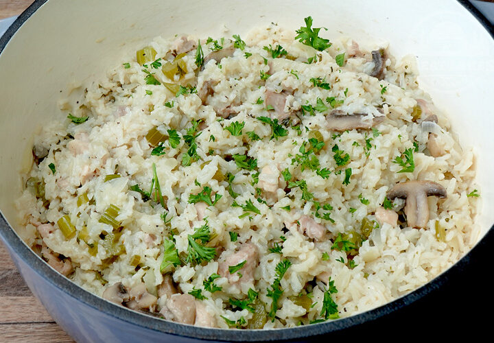 Old Fashioned Chicken & Rice Recipe