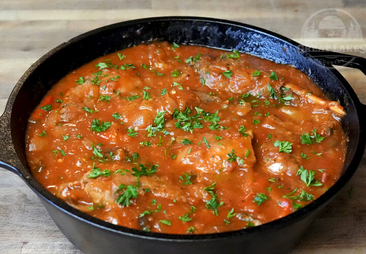 Rustic Italian Rabbit Cacciatore Recipe