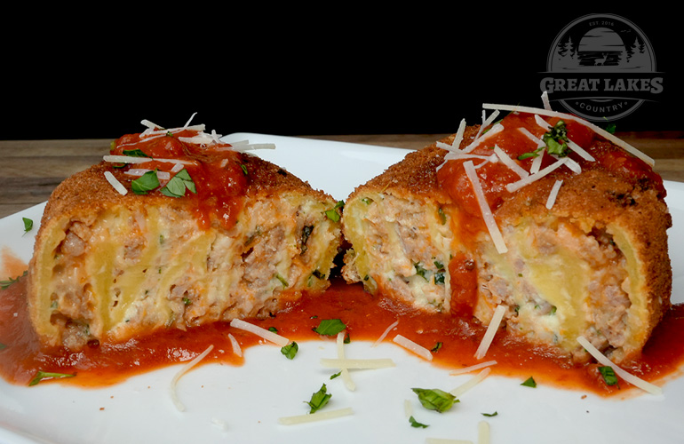 Rotolo Fritta – Fried Rolled Lasagna Recipe