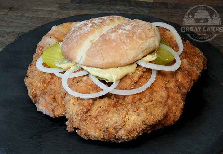 Indiana Pork Tenderloin Sandwich