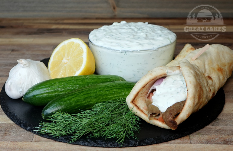 Authentic Greek Tzatziki Yogurt Sauce Recipe