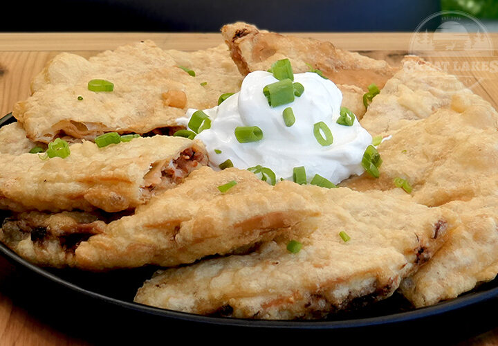 Deep-Fried BBQ Chicken Quesadilla Recipe