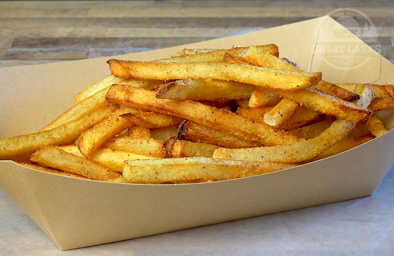 Crispy Golden French Fries from Scratch
